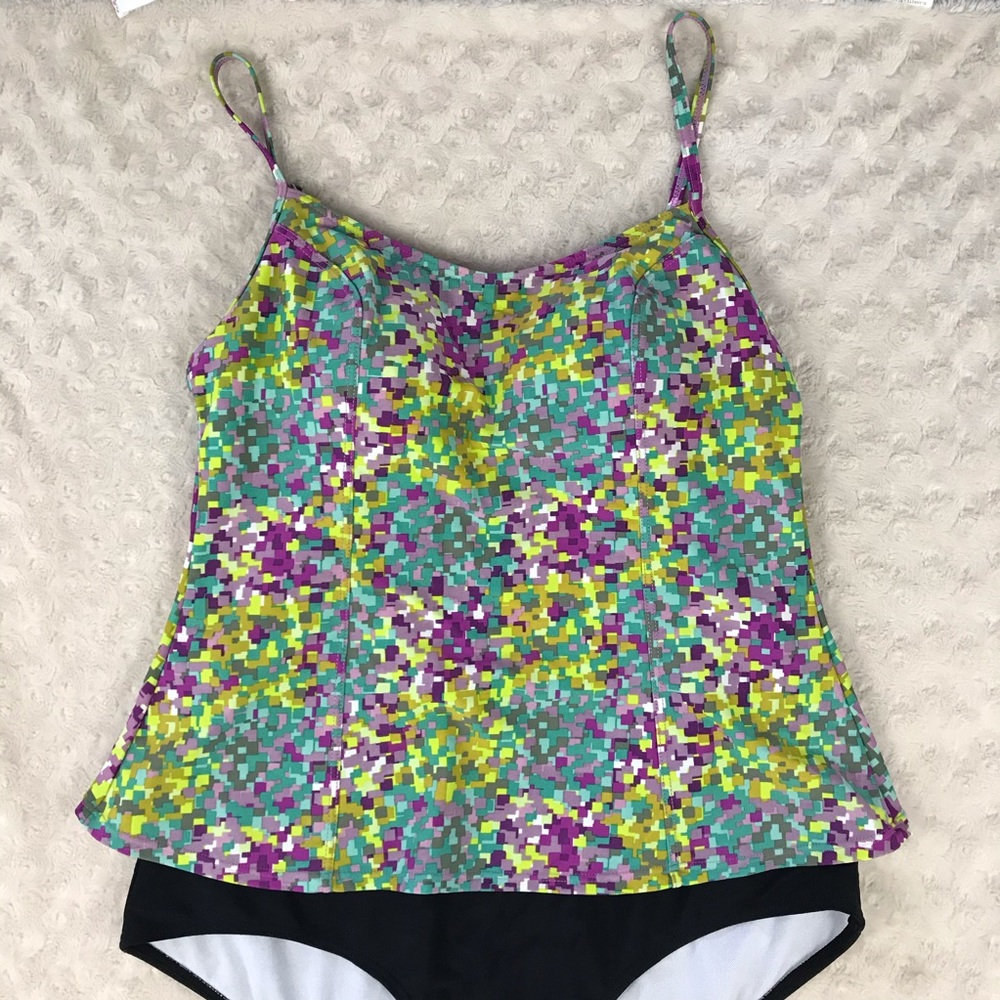 Island Love One Piece Swimsuit Size XL 12